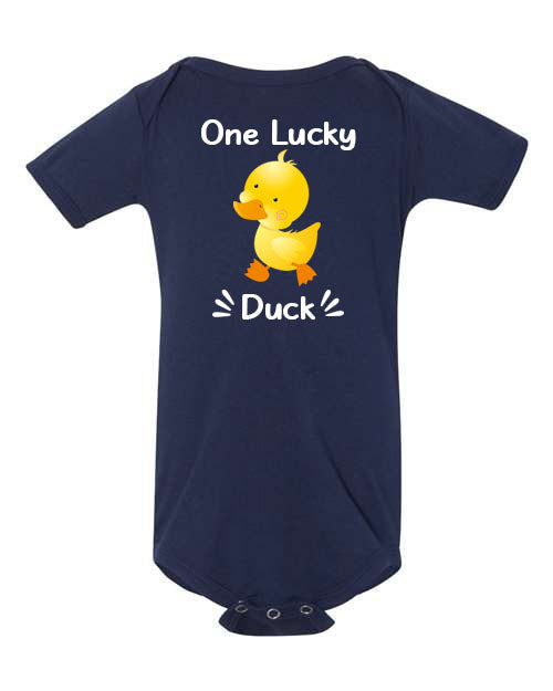 One Lucky Duck bodysuit