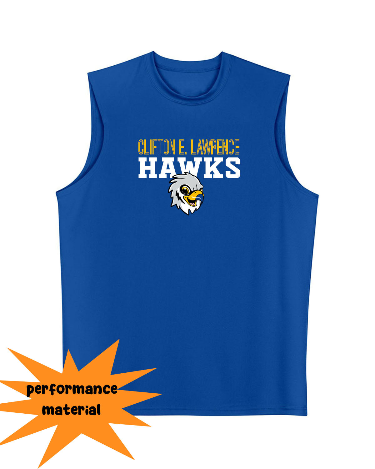 Clifton E. Lawrence Men's Performance Tank Top Design 1