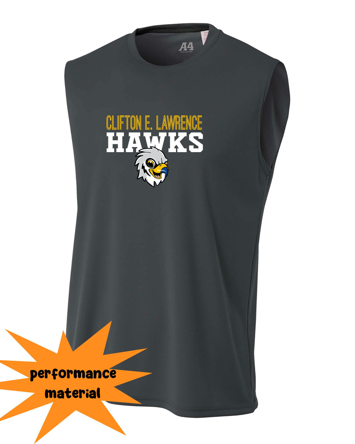 Clifton E. Lawrence Men's Performance Tank Top Design 1
