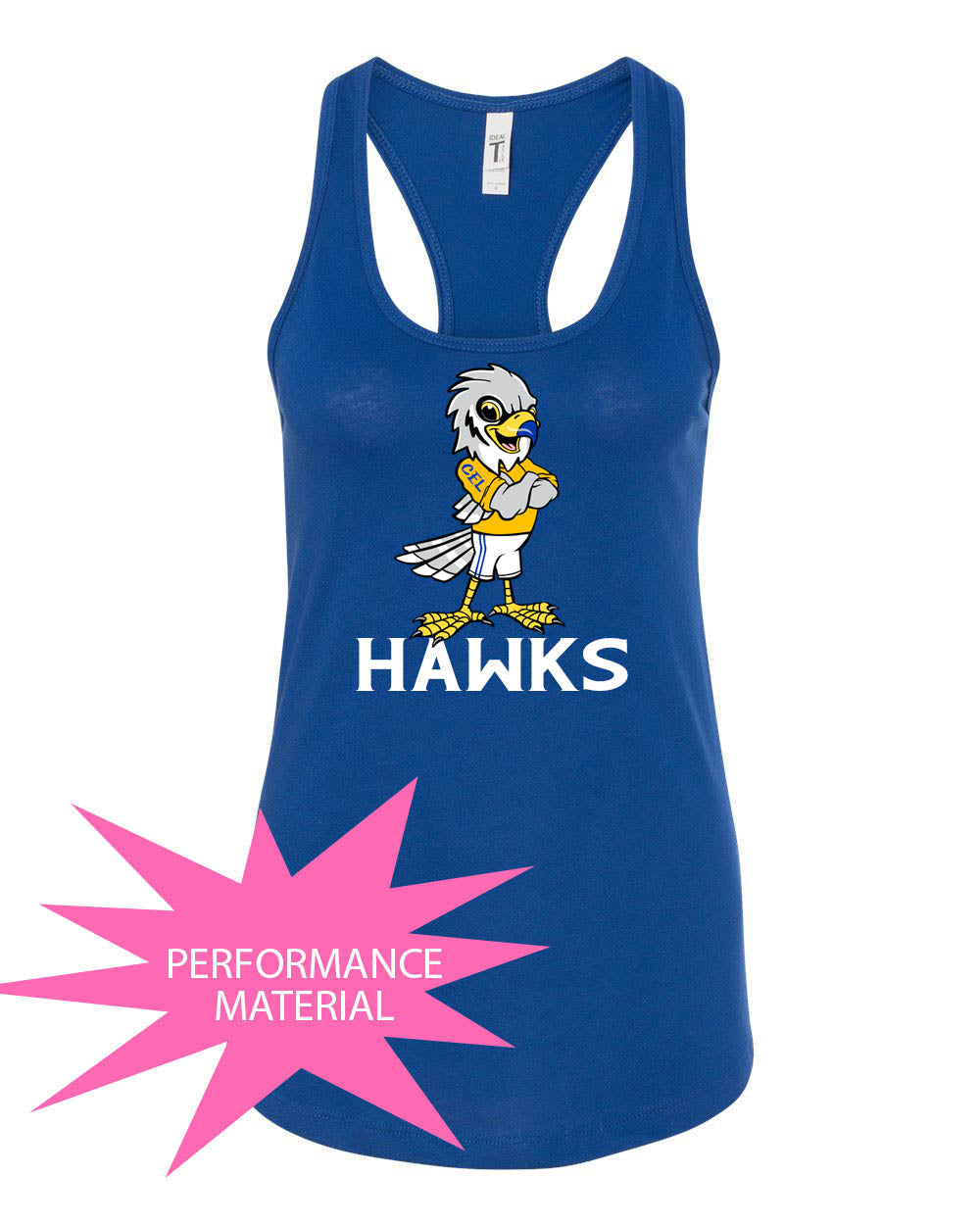 Clifton E. Lawrence Performance Racerback Tank Top Design 2