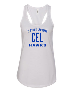 Clifton E. Lawrence Racerback Tank Top Design 3