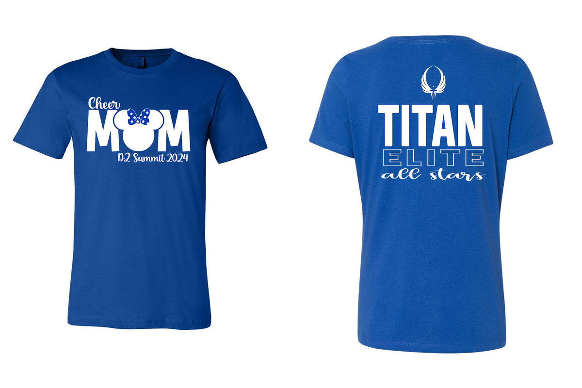 Titan Elite cheer Mom T-Shirt