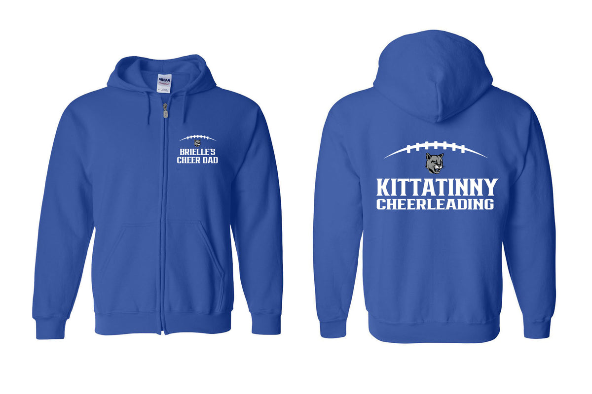Kittatinny Cheer design 7 Zip up Sweatshirt