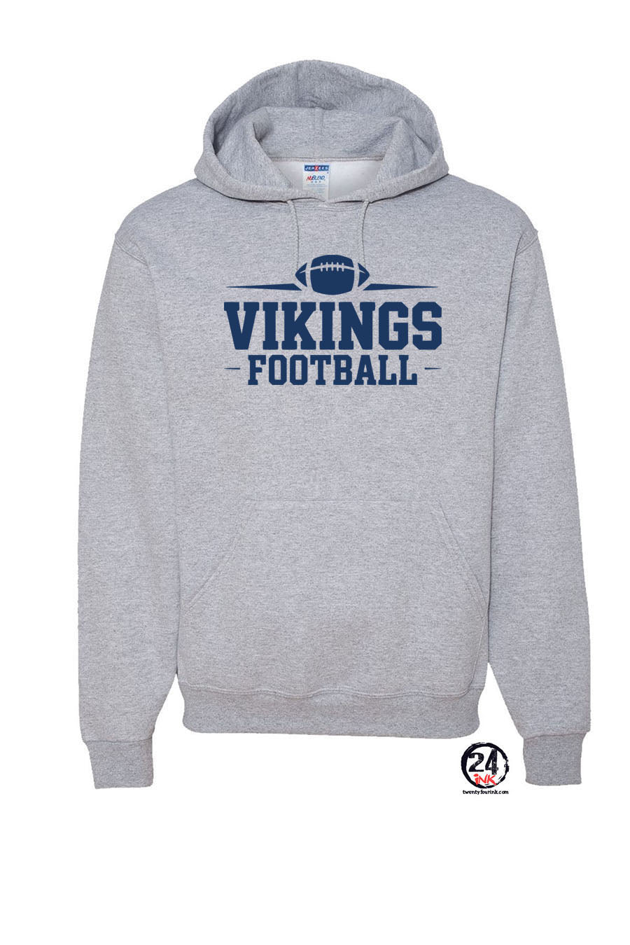 Vikings Football Hooded Sweatshirt Design 7