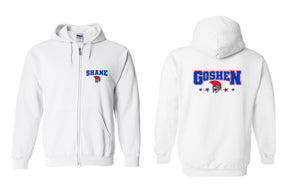 Goshen School Zip up Sweatshirt Design 9
