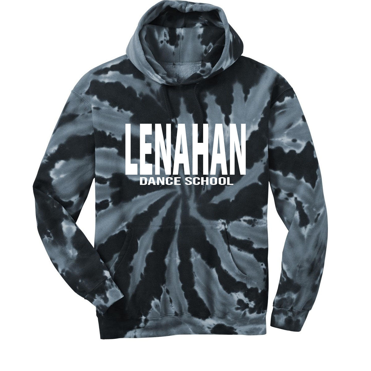 Lenahan Dance Tie-Dye Hooded Sweatshirt Design 2