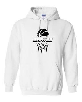 Braves Basketball Hooded Sweatshirt Design 1