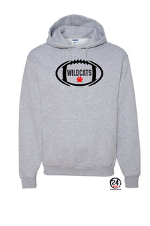 Wildcats Football Hooded Sweatshirt Design 1