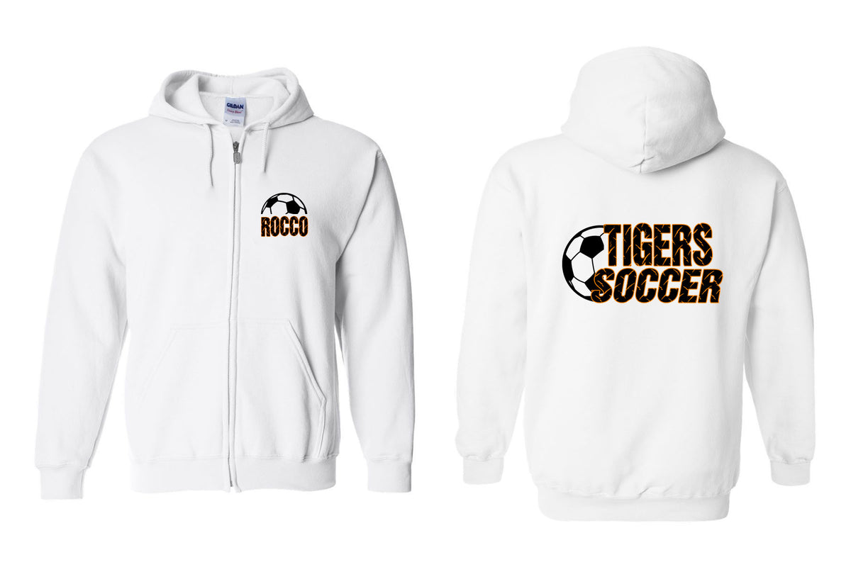 Lafayette Soccer design 2 Zip up Sweatshirt