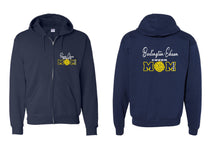 Burlington Edison Cheer design 6 Zip up Sweatshirt