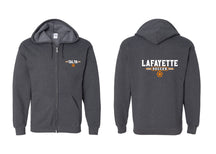 Lafayette Soccer design 3 Zip up Sweatshirt