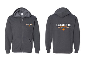 Lafayette Soccer design 3 Zip up Sweatshirt