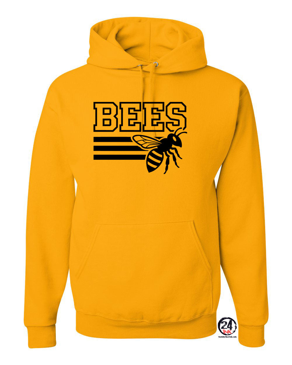 Bees Spiritwear Hooded Sweatshirt Design 1