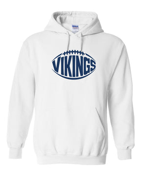 Viking Football Hooded Sweatshirt Design 1