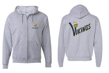 Vernon design 12 Zip up Sweatshirt