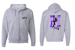 NJ Dance design 23 Zip up Sweatshirt