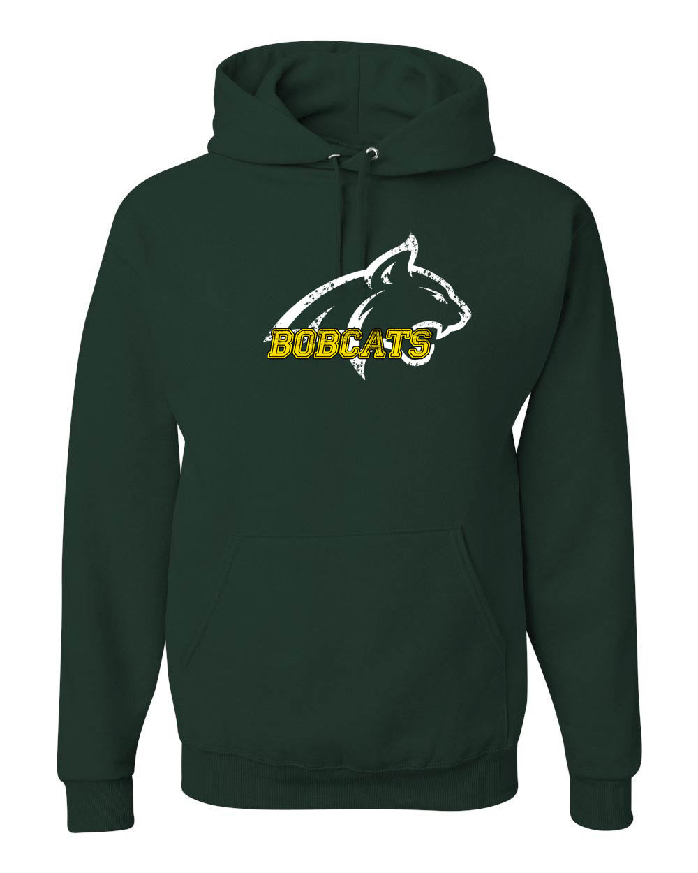 Bobcats Spiritwear Hooded Sweatshirt Design 1