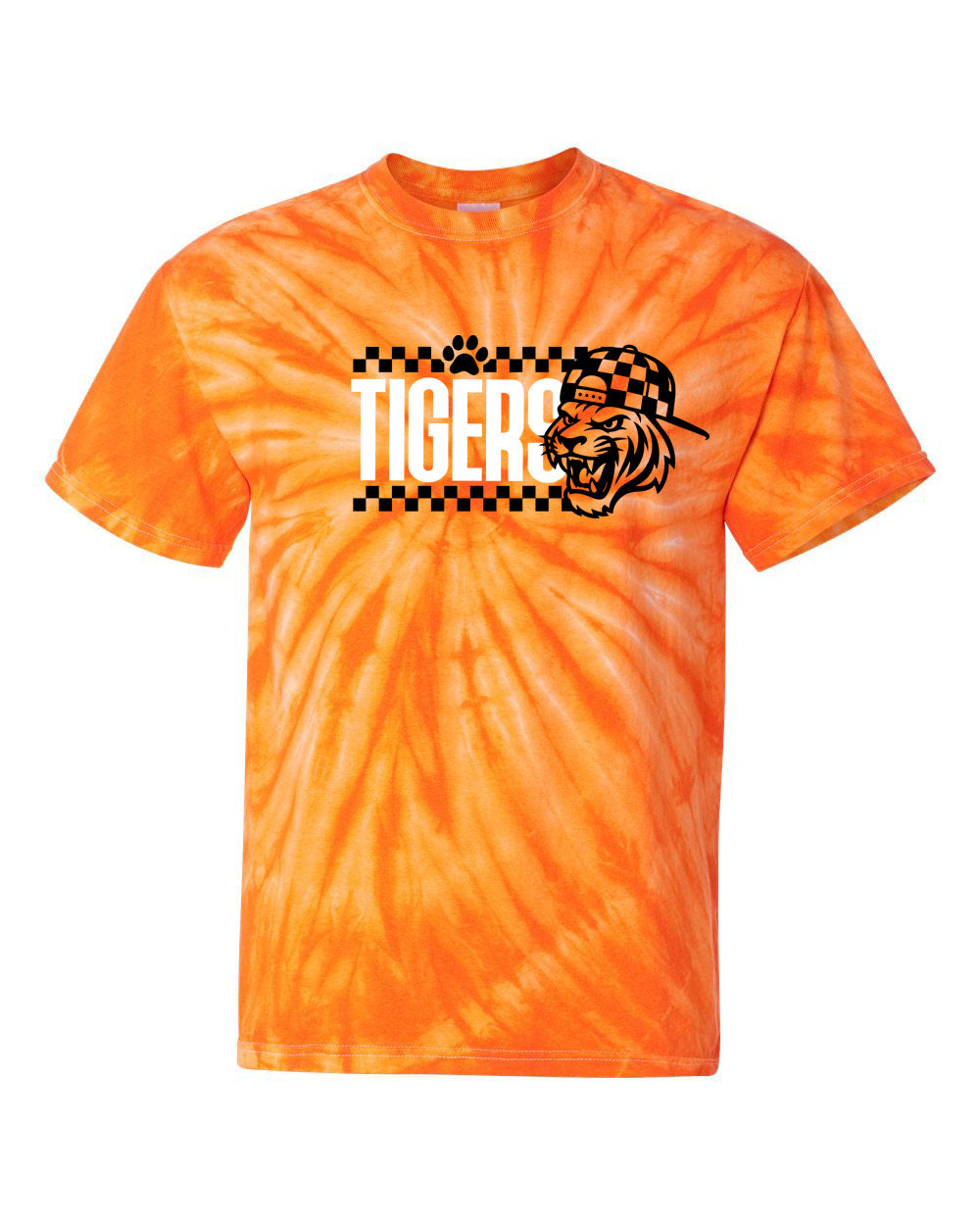 Tigers Tie Dye t-shirt Design 19