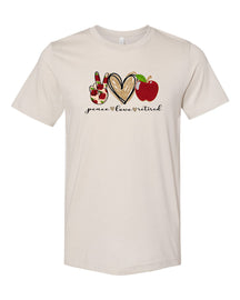 Peace love Retired Teacher T-Shirt