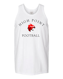 High Point Football design 3 Ladies Muscle Tank Top