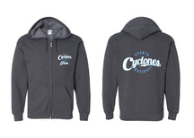 Sparta Cyclones Design 2 Zip up Sweatshirt