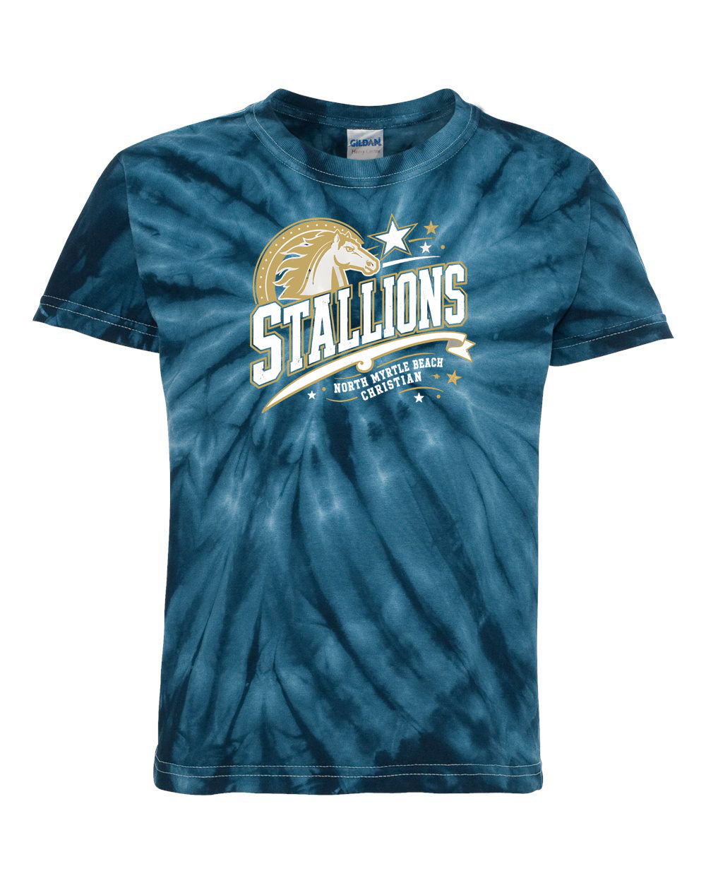NMB Christian Spiritwear School Design 2 Tie Dye t-shirt