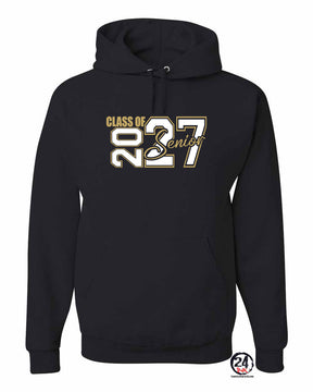 Graduation 2027 Hooded Sweatshirt Design 3
