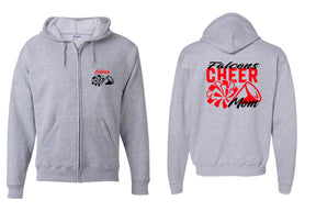 Falcons Cheer Zip up Sweatshirt Design 3