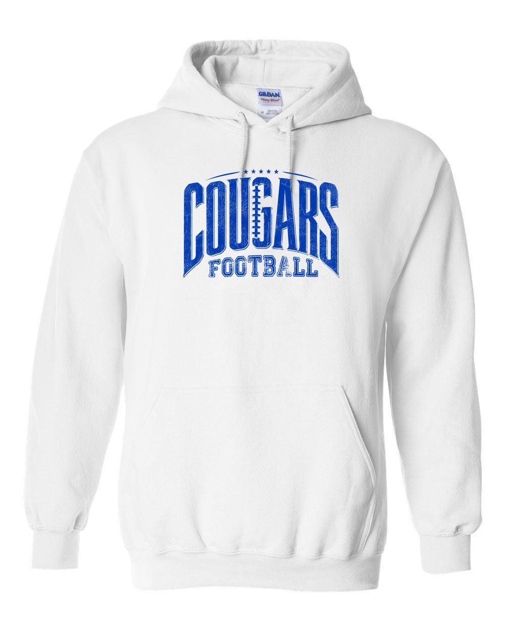 Cougars Football Hooded Sweatshirt Design 1