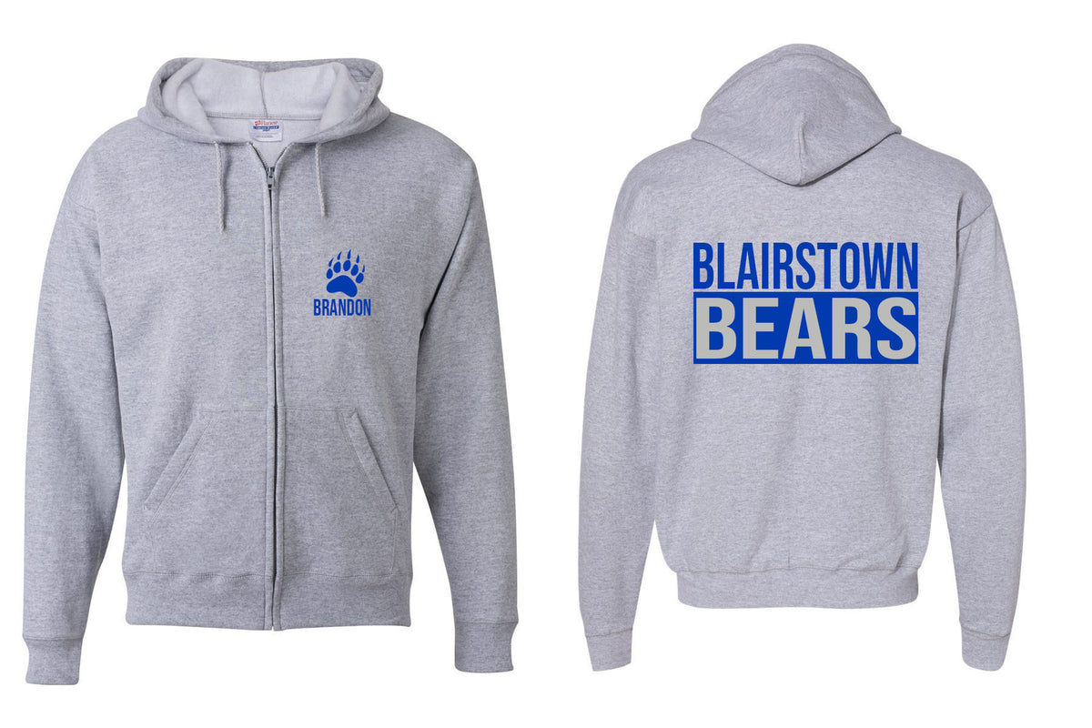 Bears design 12 Zip up Sweatshirt