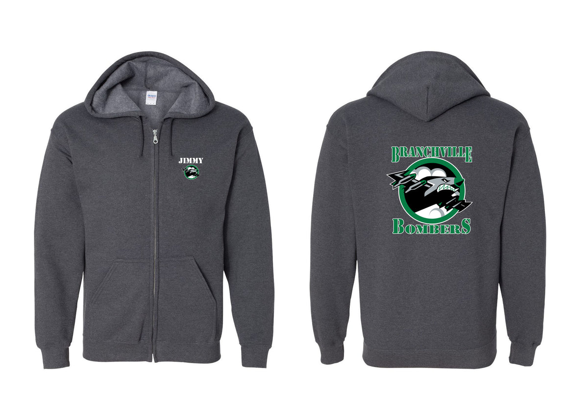 Bombers Wrestling Zip Up Design 1