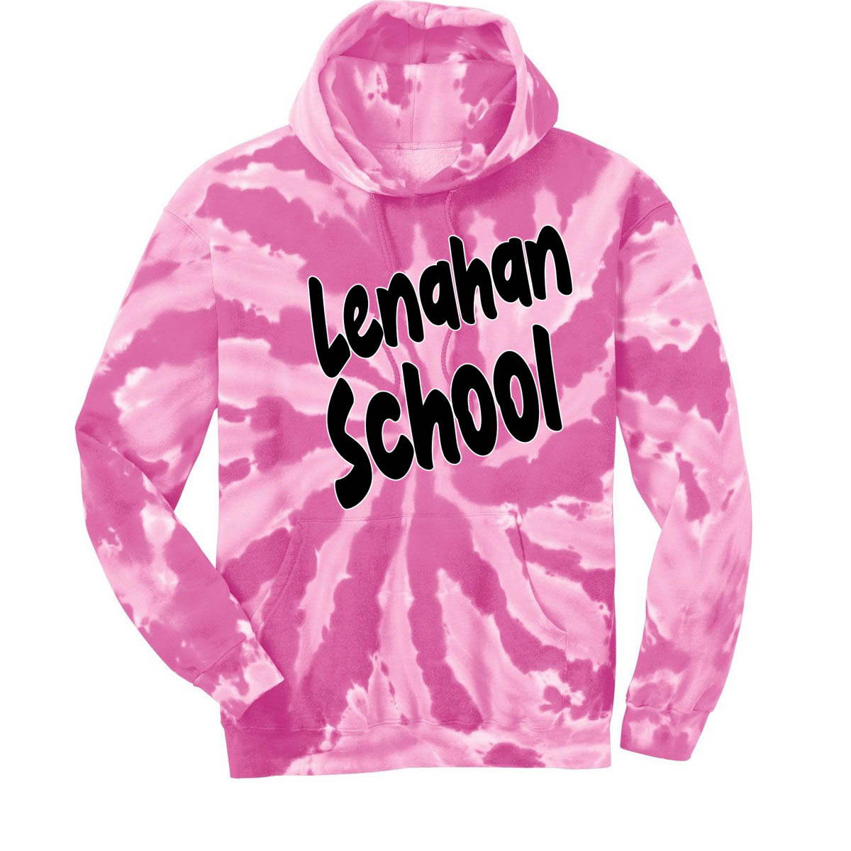 Lenahan Dance Tie-Dye Hooded Sweatshirt Design 5