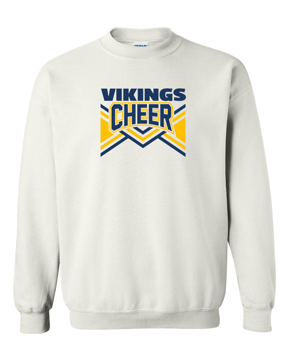 Vikings Cheer Non Hooded Sweatshirt Design 2