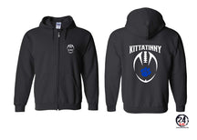 Kittatinny Football Design 8 Zip up Sweatshirt