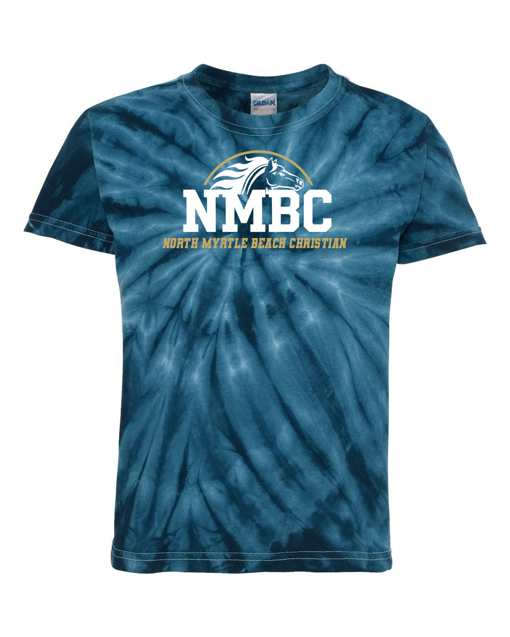 NMB Christian Spiritwear School Design 4 Tie Dye t-shirt