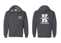 KHS Football Design 12 Zip up Sweatshirt