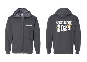Vernon design 2 Zip up Sweatshirt