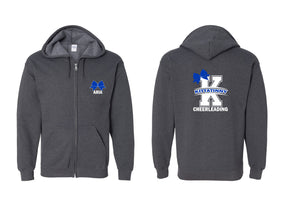 KHS Cheer design 3 Zip up Sweatshirt