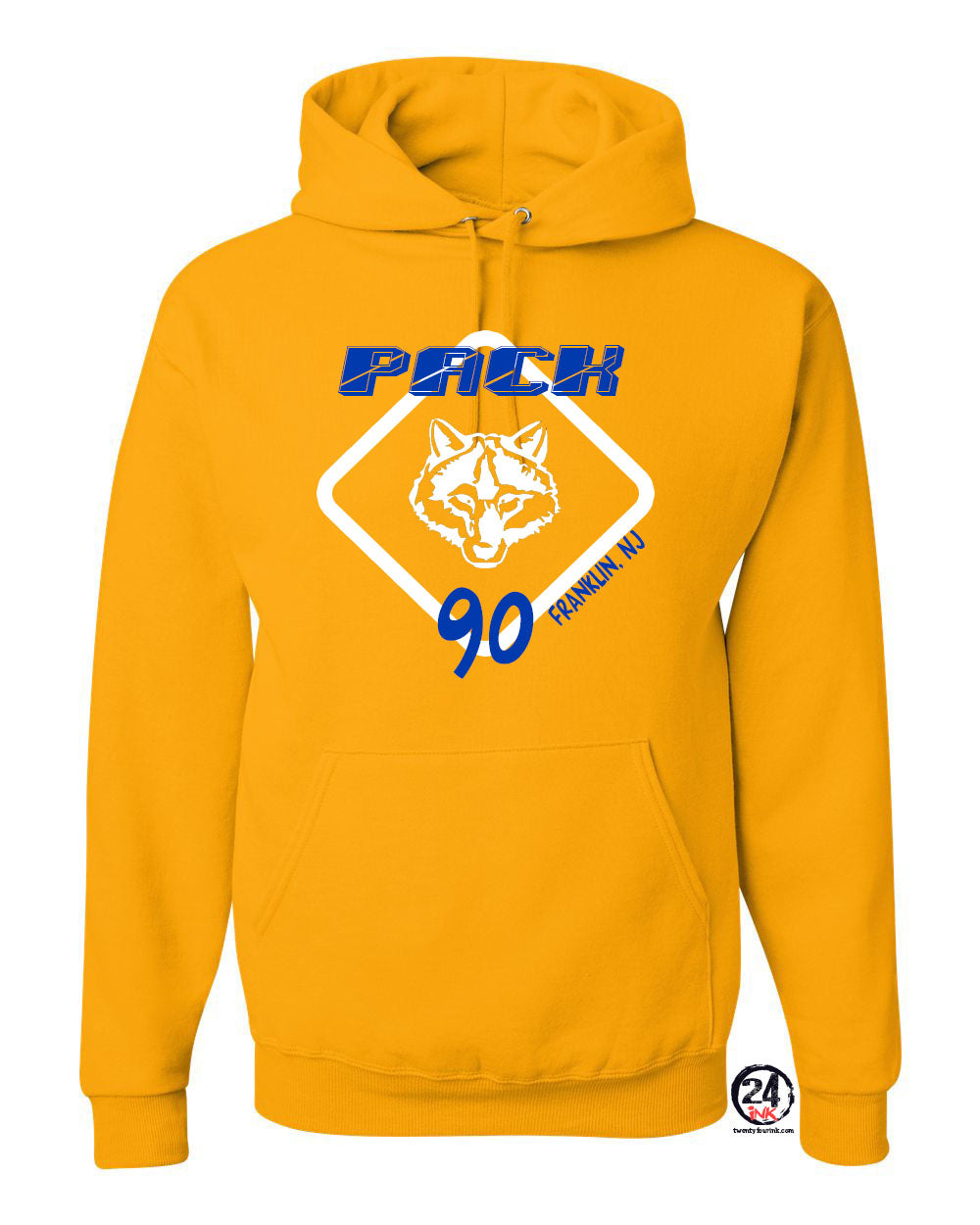 Cub Scout Pack 90 Design 2 Hooded Sweatshirt