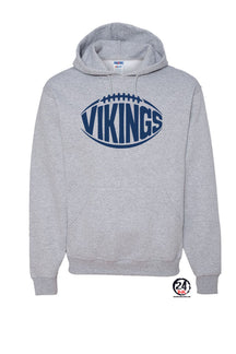 Viking Football Hooded Sweatshirt Design 1