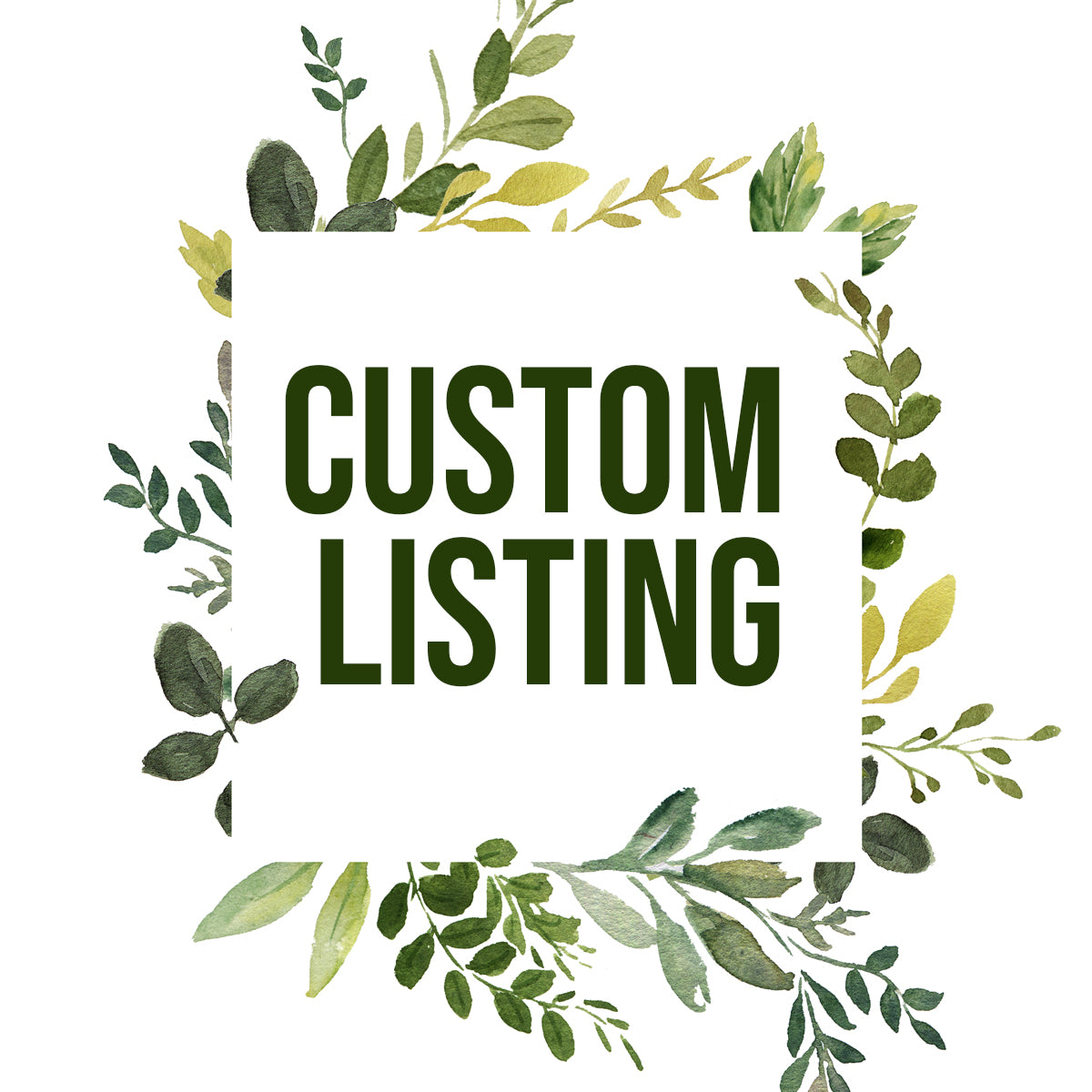 CUSTOM LISTING 11