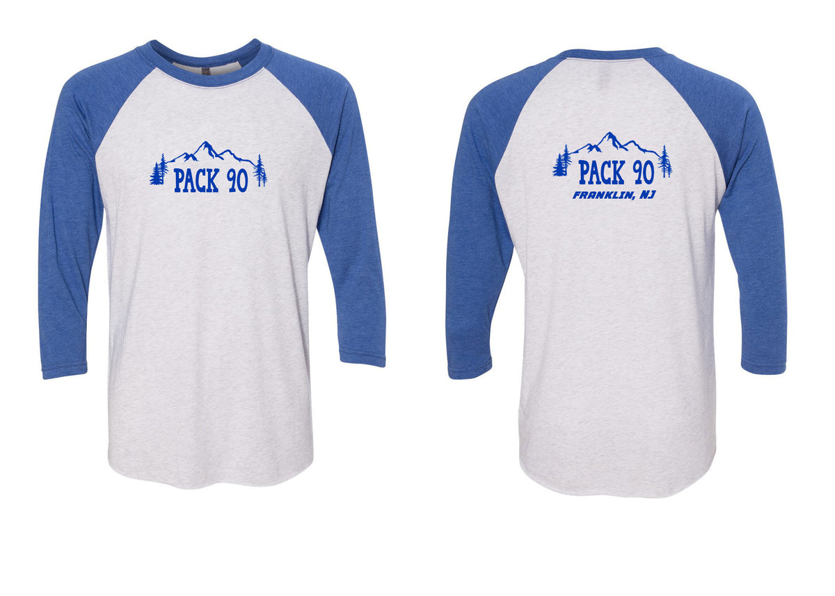 Cub Scout Pack 90 Design 1 raglan shirt