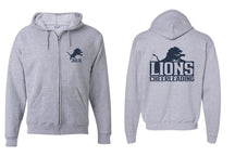 Pope John Cheer Design 2 Zip up Sweatshirt