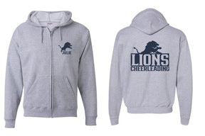 Pope John Cheer Design 2 Zip up Sweatshirt