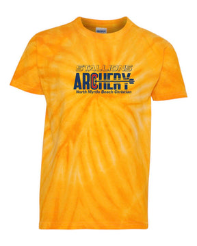 NMB Christian Archery School Design 1 Tie Dye t-shirt