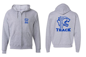 Kittatinny Track design 8 Zip up Sweatshirt