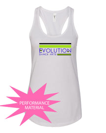 Evolution Dance Arts Design 3 Performance Racerback Tank Top