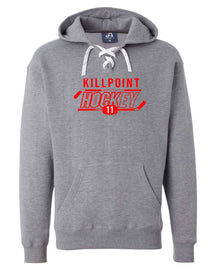 Killpoint Hockey Design 2 Hooded Sweatshirt with laces