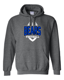 Bears Football Design 1 Hooded Sweatshirt