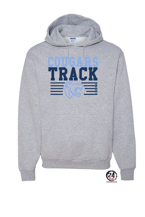 Cougars Track Hooded Sweatshirt Design 1